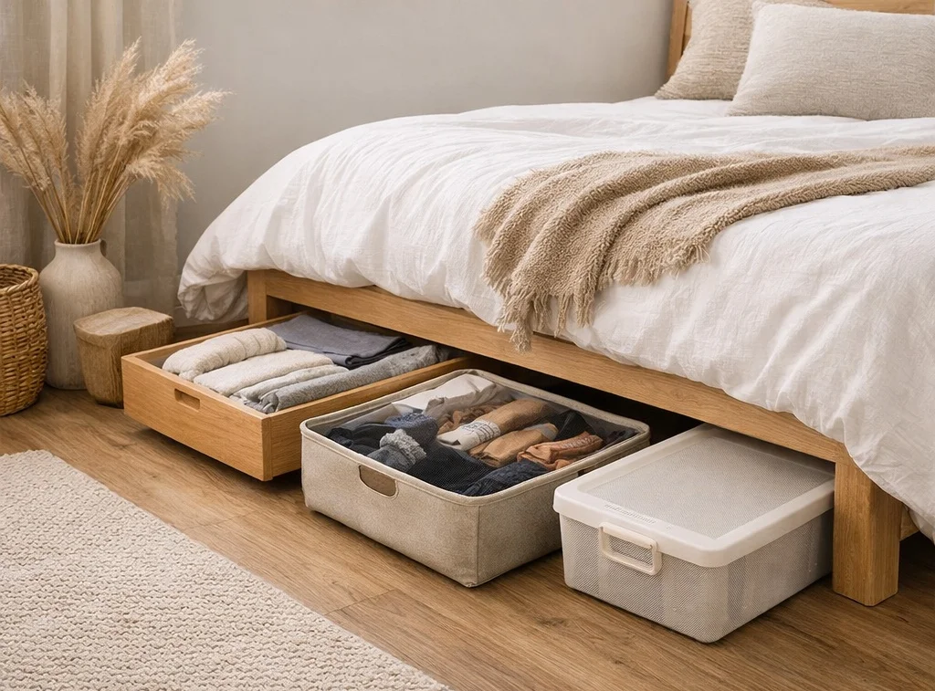 under bed storage idea